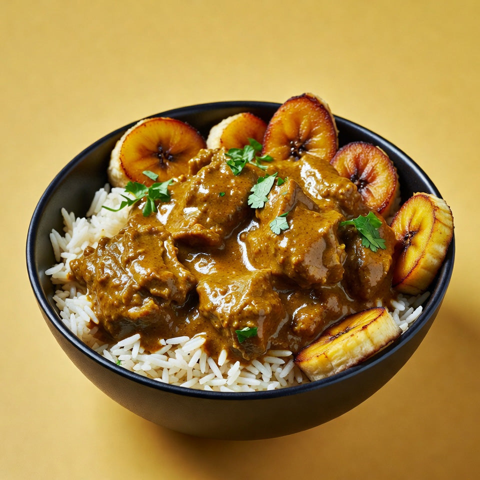 Curry Mutton Bowl